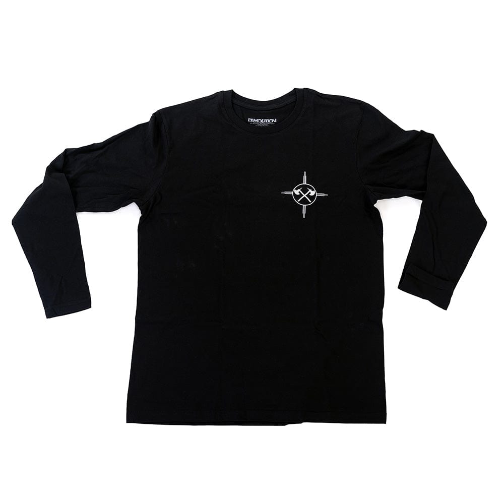 Demolition BMX Clothing & Shoes Demolition x Markit Long Sleeve T-shirt Black