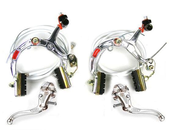 Dia-Compe Old School BMX Dia-Compe MX-1000/Tech-4 Complete Brake Set Silver