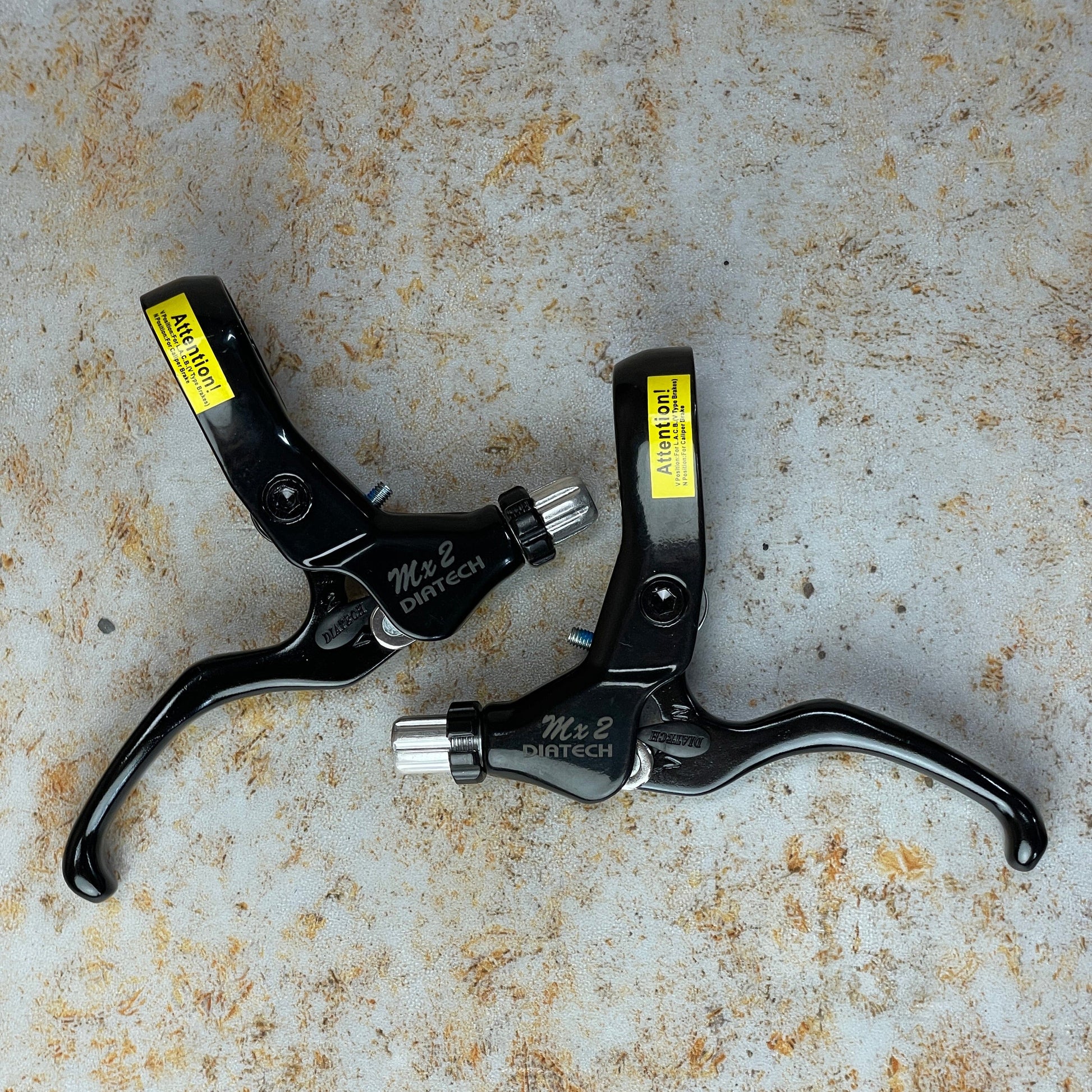 Dia-Compe BMX Parts Dia-Compe MX-2 V-Brake Lever Black/Black