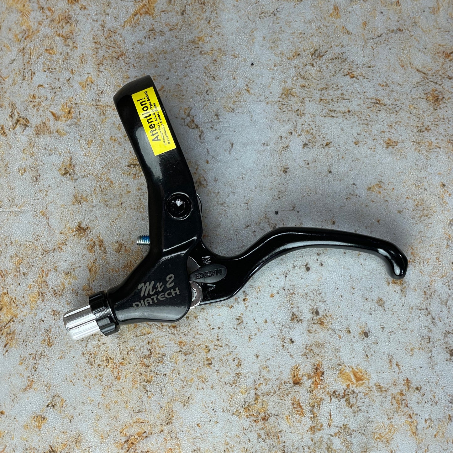 Dia-Compe BMX Parts Left Dia-Compe MX-2 V-Brake Lever Black/Black