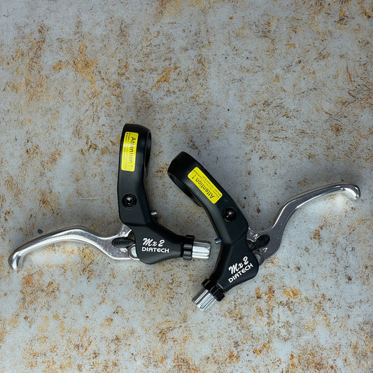 Dia-Compe BMX Parts Dia-Compe MX-2 V-Brake Lever Black/Silver