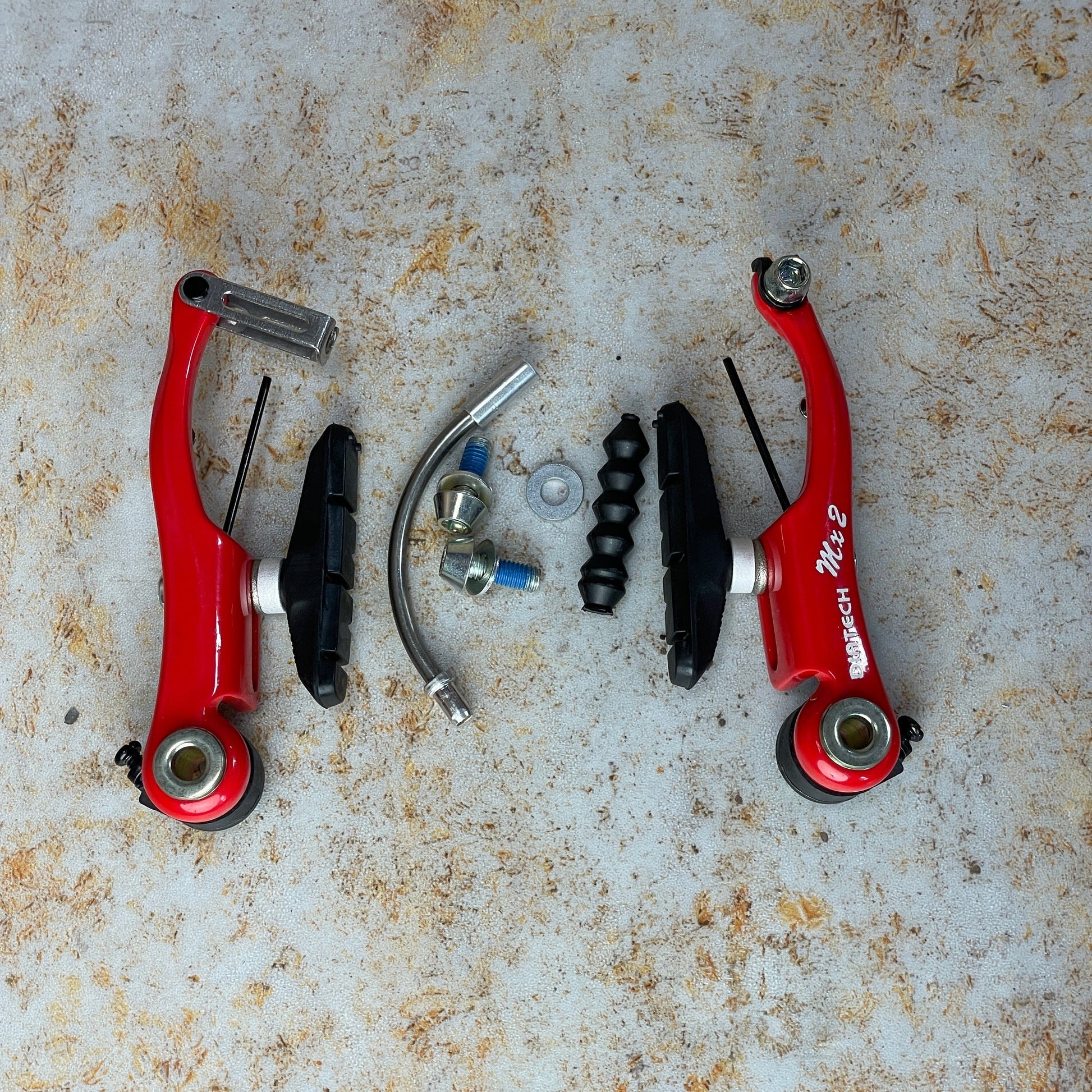 Dia-Compe BMX Racing Red / Front Dia-Compe MX-2 V-Brake