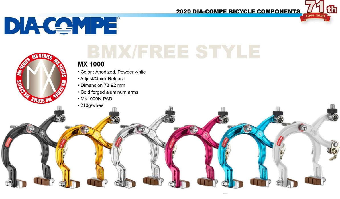 Dia-Compe Old School BMX Dia-Compe MX1000 Brake White