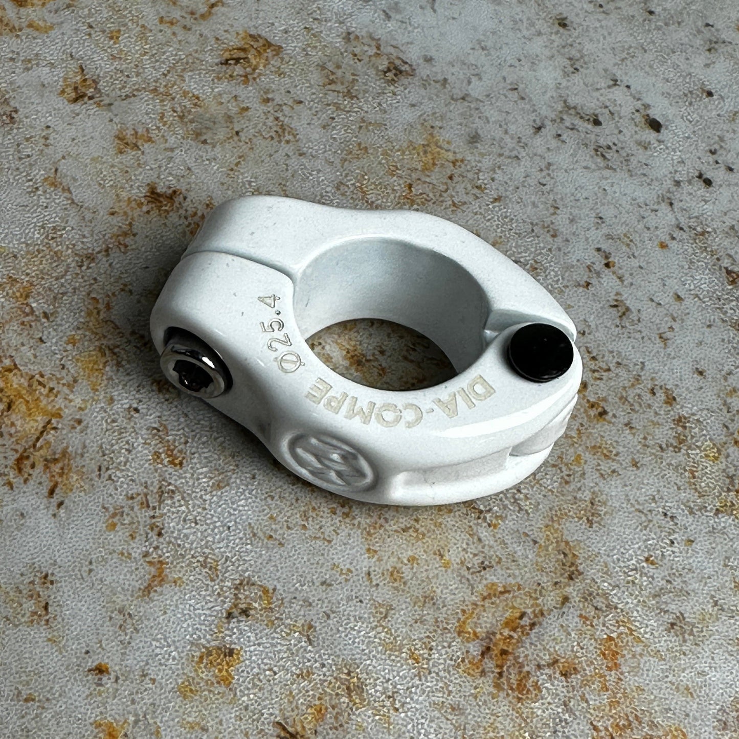 Dia-Compe Old School BMX White Dia-Compe MX1500N Hinged Seatclamp