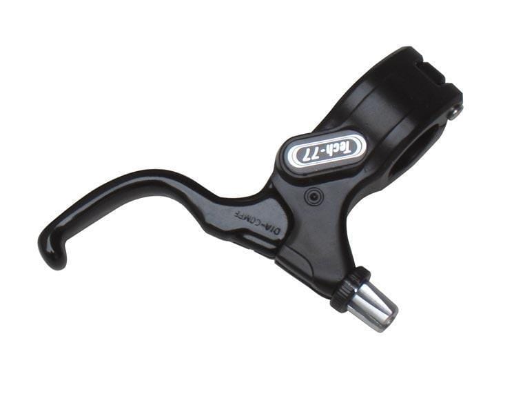 Dia-Compe BMX Parts Dia-Compe Tech 77 DJ Brake Lever Right Black/Blkack