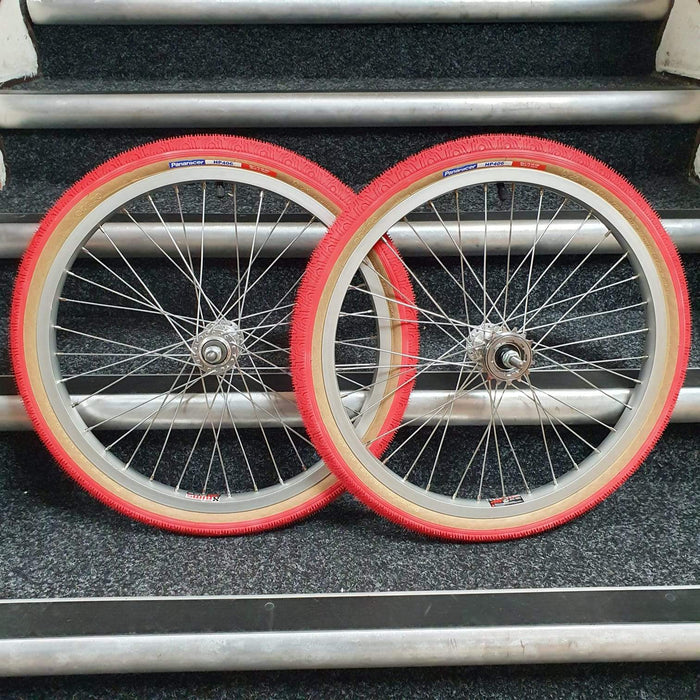 Diamond Back Old School BMX Diamond Back Raleigh Old School BMX Wheels with Panaracer Tyres Pair