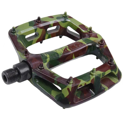 DMR BMX Parts Green Camo DMR V6 Nylon Pedals