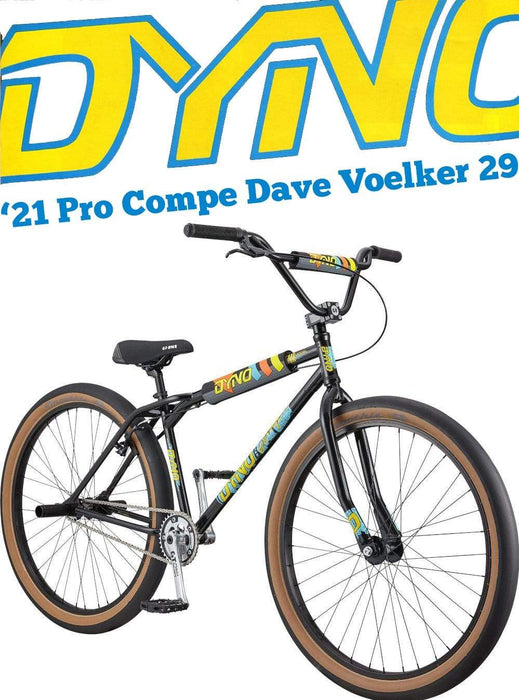 GT BMX Bikes Dyno 2021 Pro Compe Dave Voelker 29 Inch Bike Black