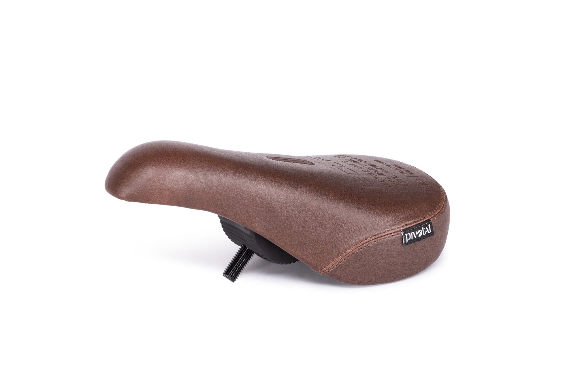 Eclat BMX Parts Brown Leather / Mid Eclat Bios Mid Pivotal Seat Brown Leather