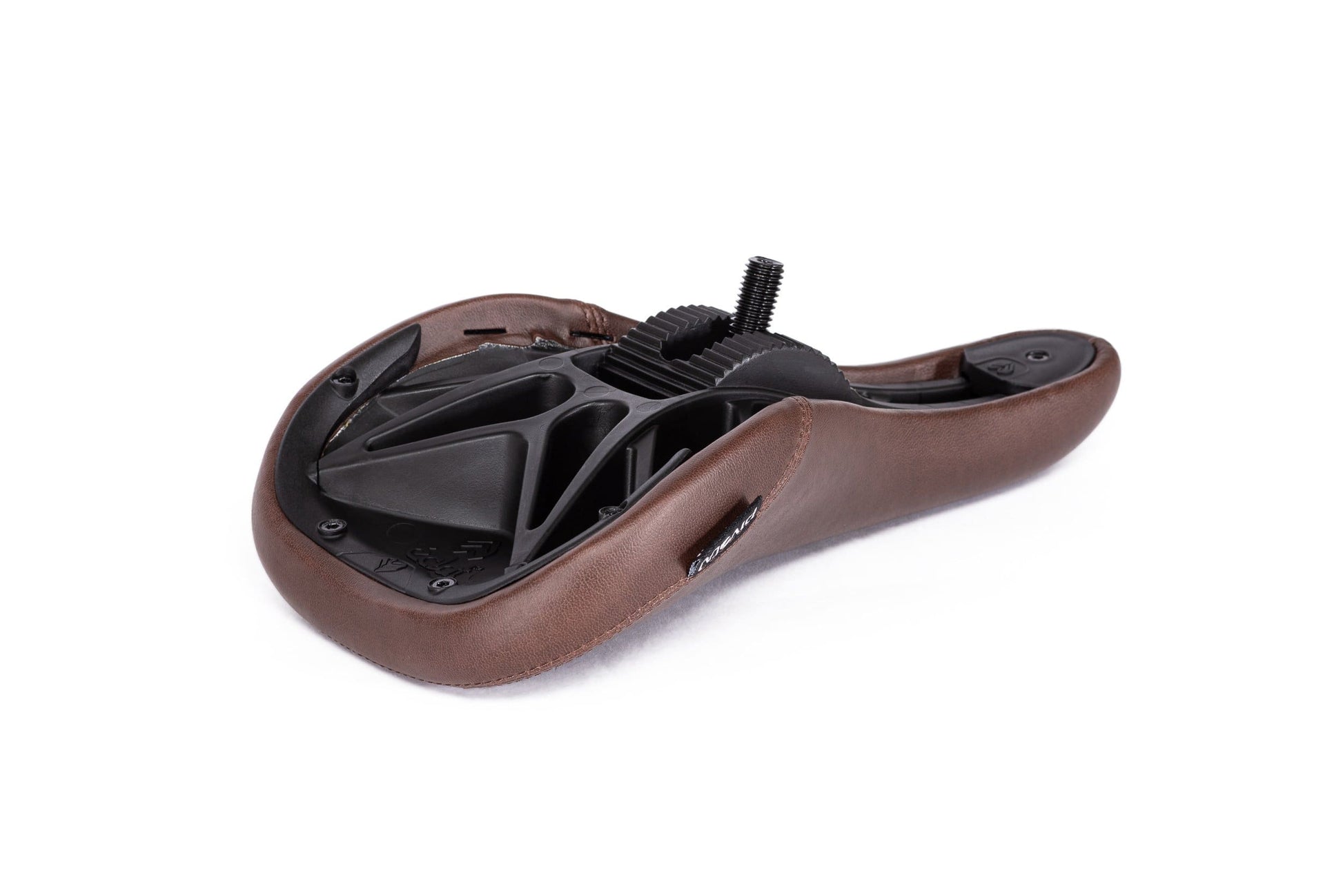 Eclat BMX Parts Brown Leather / Slim Eclat Bios Slim Pivotal Seat Brown Leather