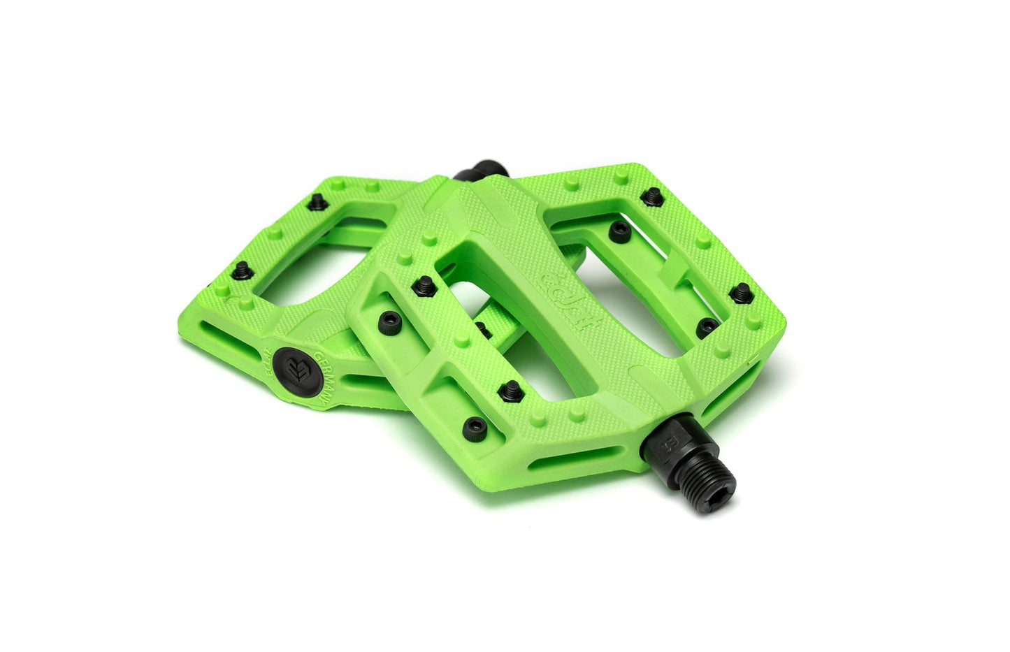 Eclat BMX Parts Neon Green Eclat Contra Pedals