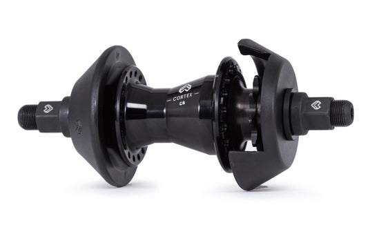 Eclat BMX Parts Eclat Cortex Cassette Hub with Hub Guards Black