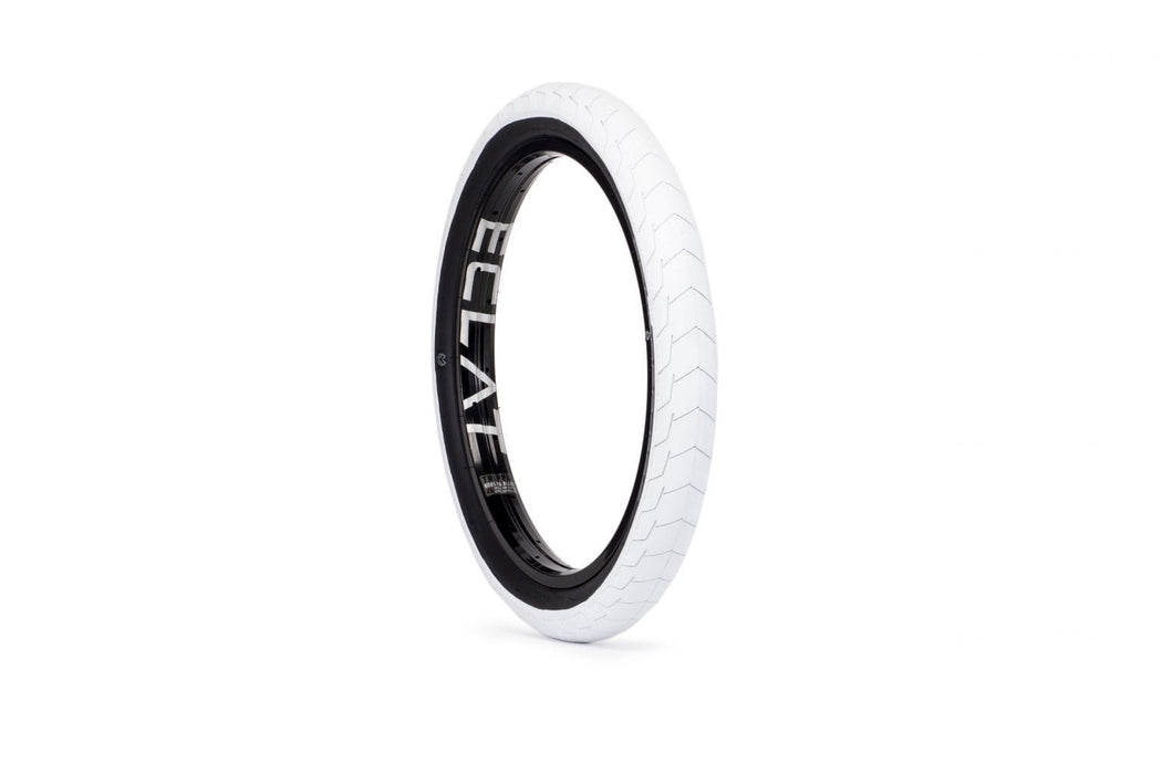 Eclat BMX Parts White/Black Sidewall / 20x2.30 Eclat Decoder 80 psi Tyre