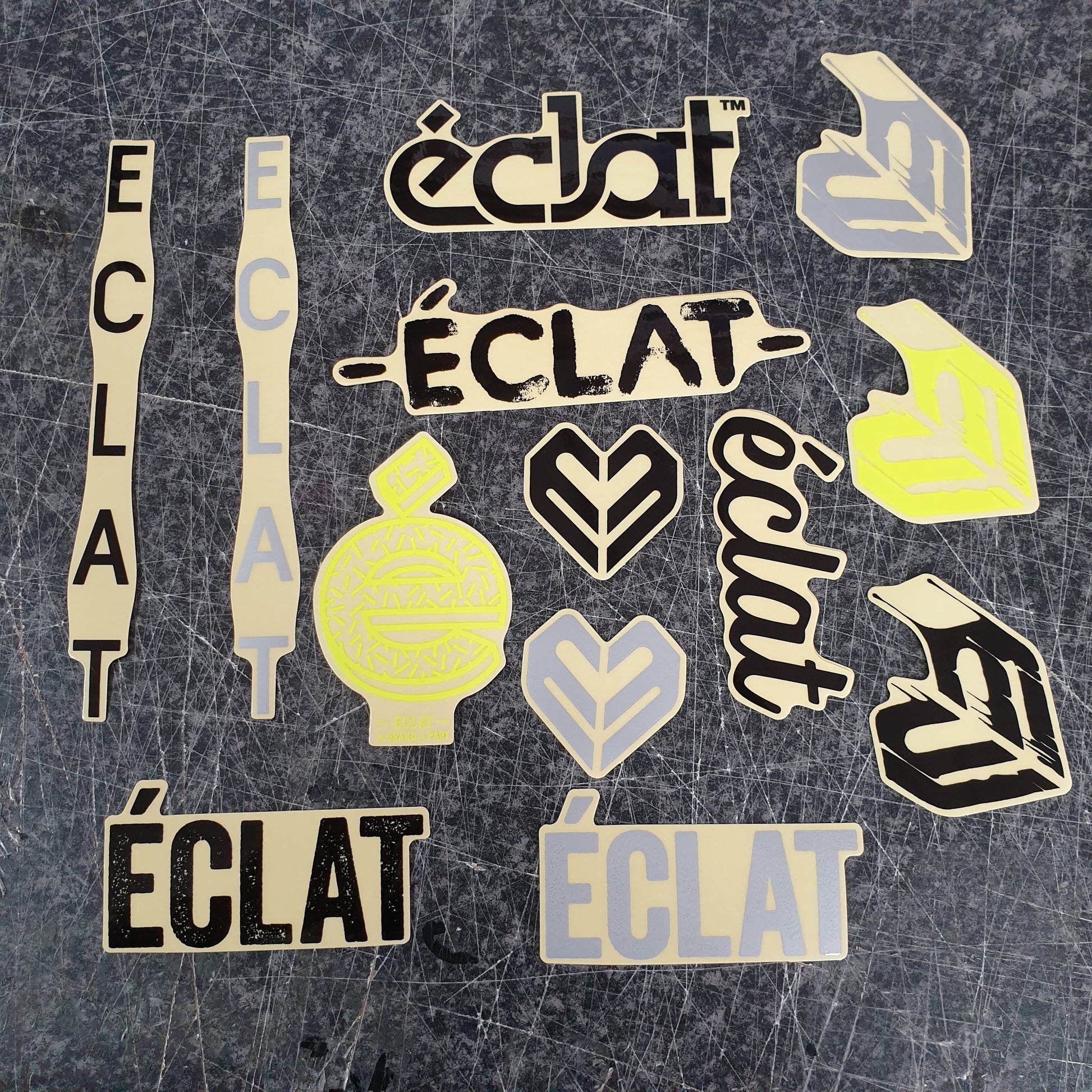 Eclat BMX Parts Eclat Frame Sticker Pack