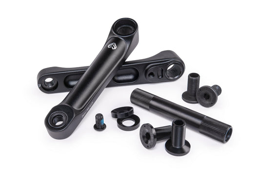 Eclat BMX Parts Eclat Maverick Alloy 3 Piece 22mm Alloy Cranks