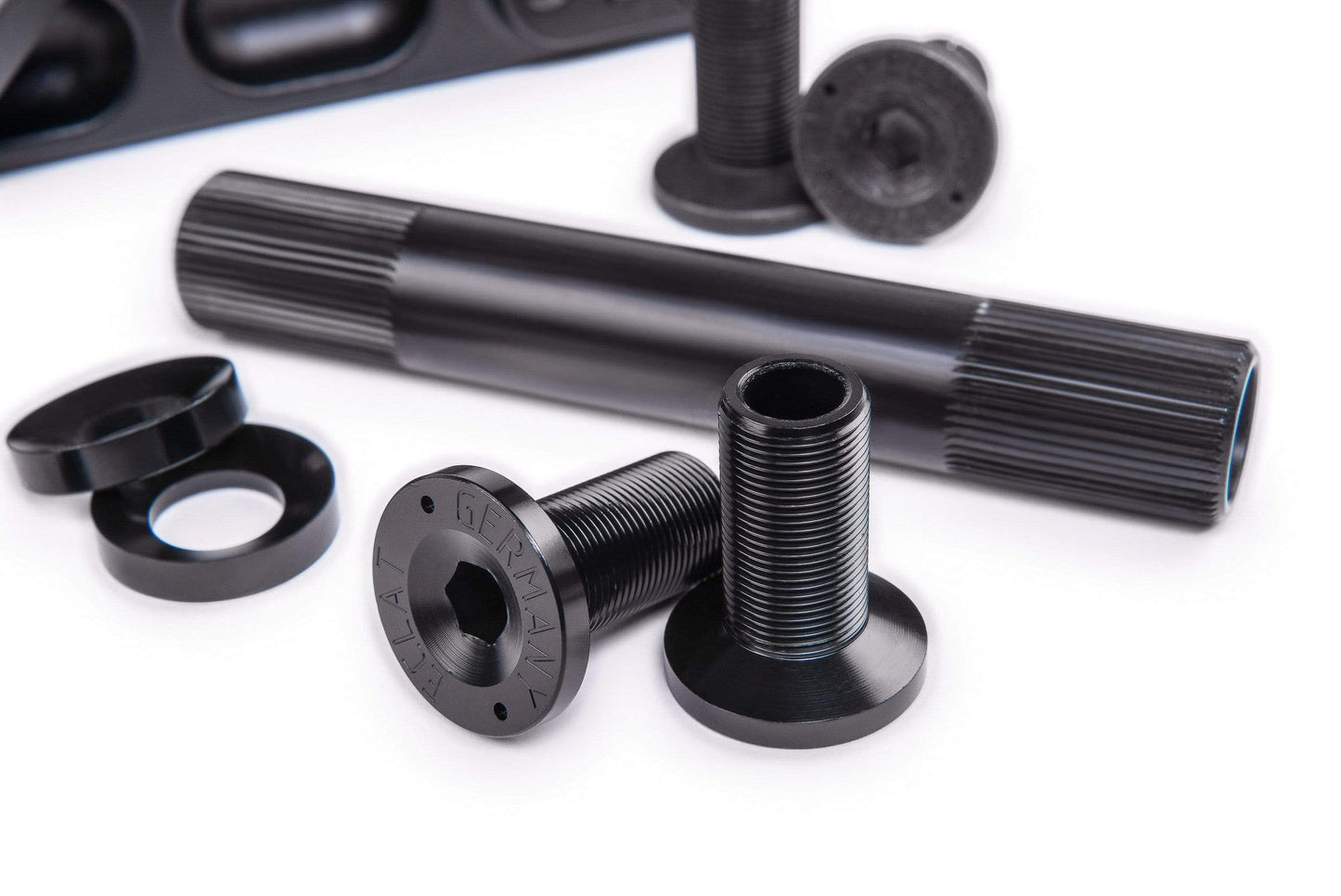 Eclat BMX Parts Eclat Maverick Alloy 3 Piece 22mm Alloy Cranks