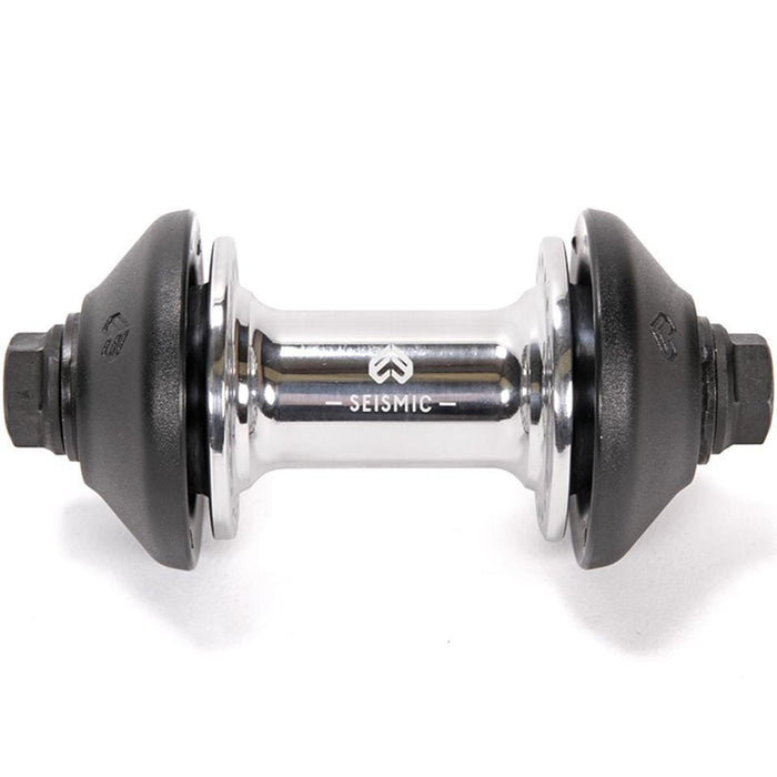Eclat BMX Parts Polished Eclat Seismic Front Hub with Hub Guards