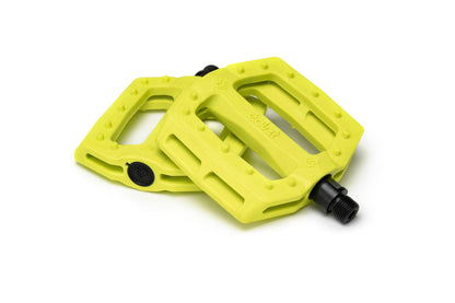 Eclat BMX Parts Neon Yellow Eclat Slash PC Pedals