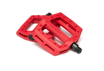 Eclat BMX Parts Red Eclat Slash PC Pedals