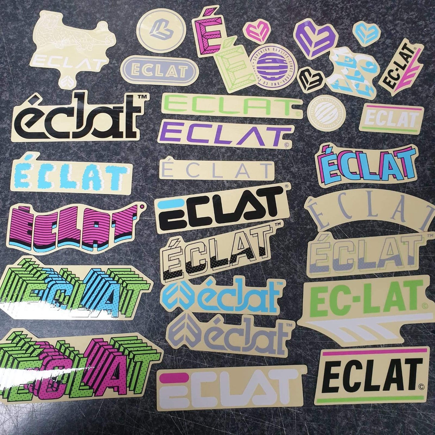 Eclat BMX Parts Eclat Sticker Pack