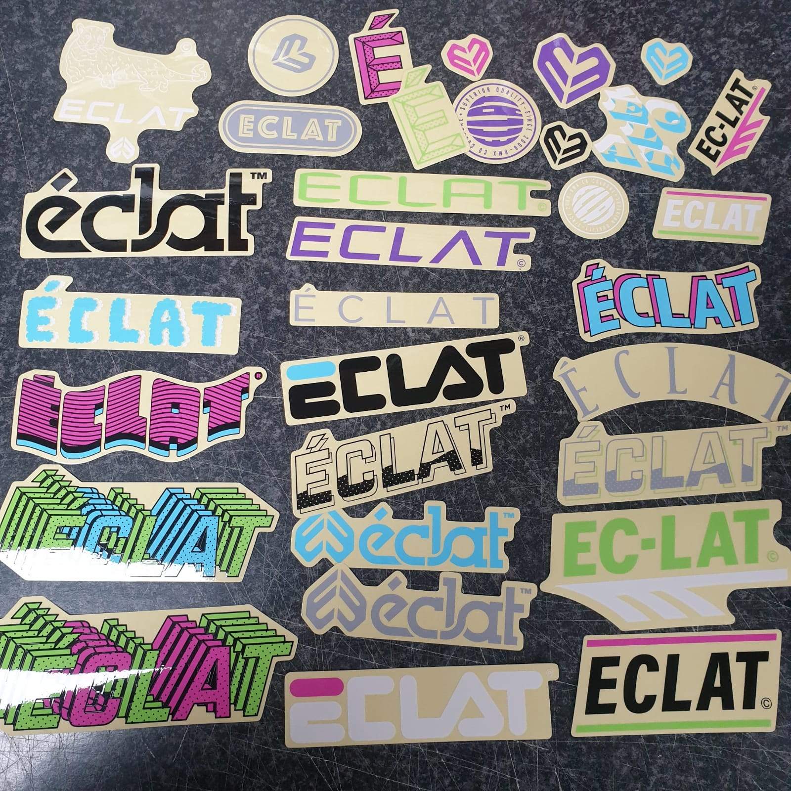 Eclat BMX Parts Eclat Sticker Pack