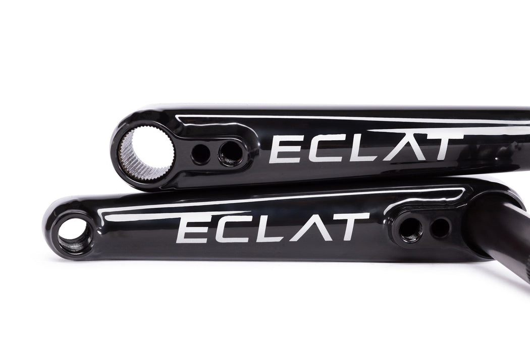 Eclat BMX Parts Eclat Tibia 2 Piece 22mm Cranks Gloss Black