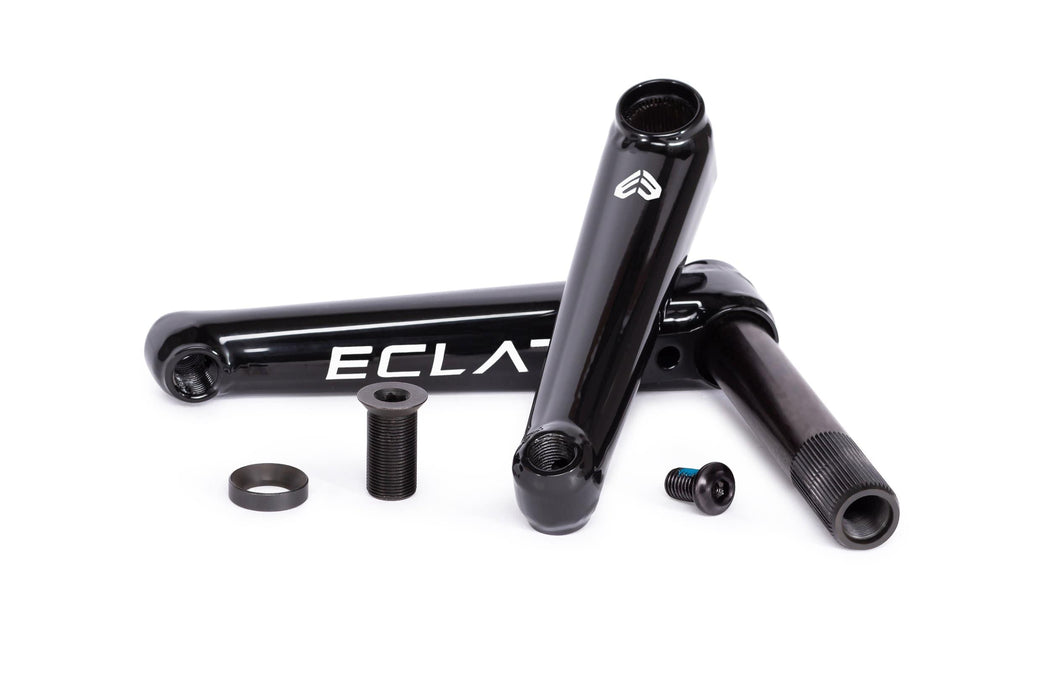 Eclat BMX Parts Eclat Tibia 2 Piece 22mm Cranks Gloss Black