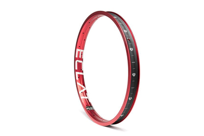 Eclat BMX Parts Sandblast Red Eclat Trippin Rim