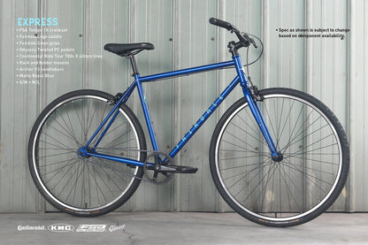 Fairdale Bikes Fairdale 2022 Express 700c Bike Matte Royal Blue