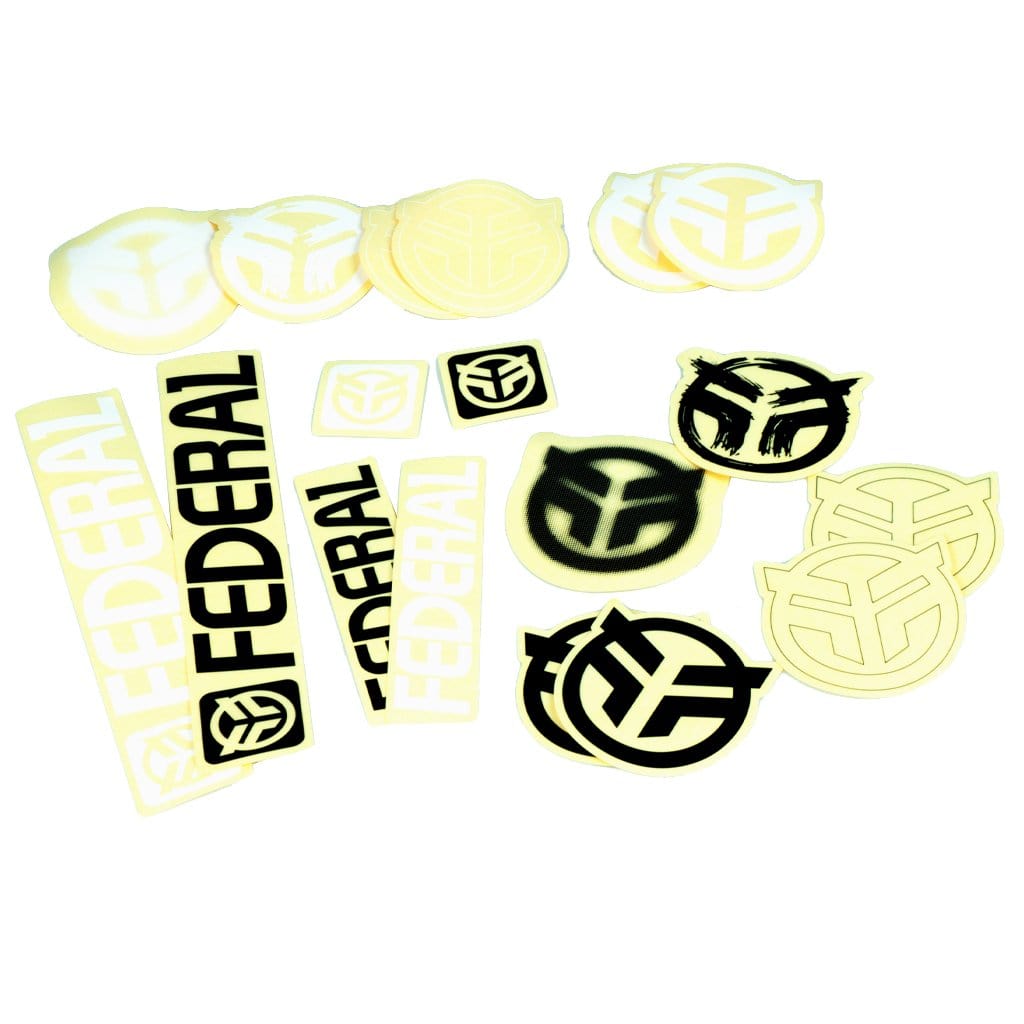 Federal BMX Parts Federal 18pc Sticker Pack