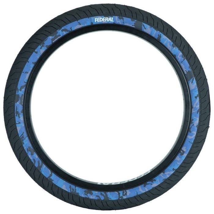Federal BMX Parts Federal Command LP 2.40 Tyre Black With Blue Camo Sidewall