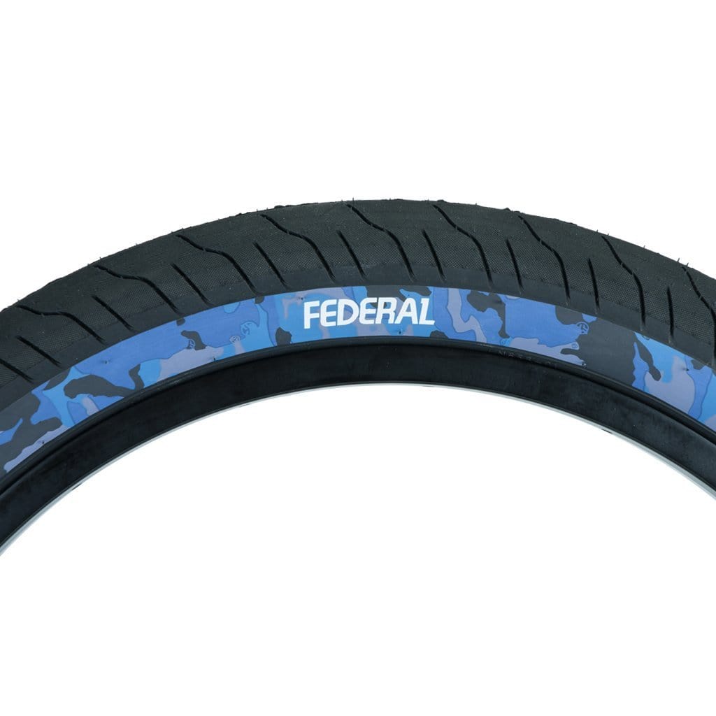 Federal BMX Parts Federal Command LP 2.40 Tyre Black With Blue Camo Sidewall