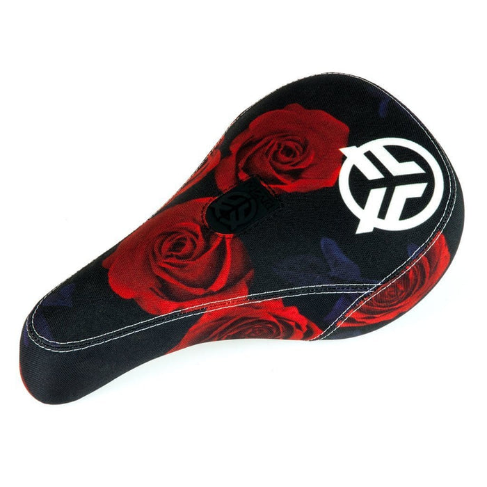 Federal BMX Parts Federal Mid Pivotal Roses Seat Black / Red With White Logo
