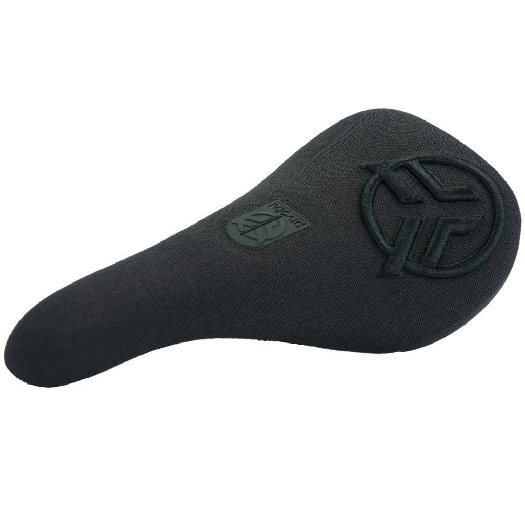 Federal BMX Parts Federal Slim Pivotal Logo Seat - Black With Raised Black Stitching