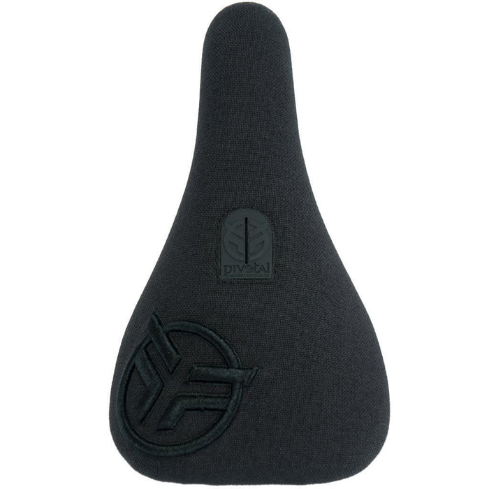Federal BMX Parts Federal Slim Pivotal Logo Seat - Black With Raised Black Stitching
