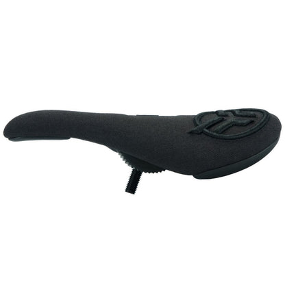 Federal BMX Parts Federal Slim Pivotal Logo Seat - Black With Raised Black Stitching