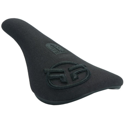 Federal BMX Parts Federal Slim Pivotal Logo Seat - Black With Raised Black Stitching