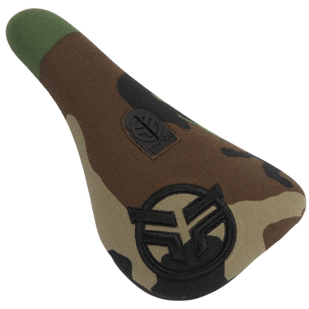 Federal BMX Parts Federal Slim Pivotal Logo Seat - Camo With Raised Black Stitching