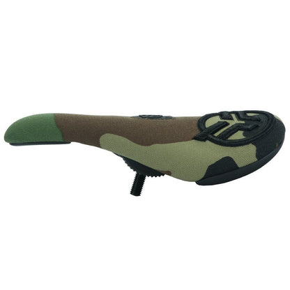 Federal BMX Parts Federal Slim Pivotal Logo Seat - Camo With Raised Black Stitching