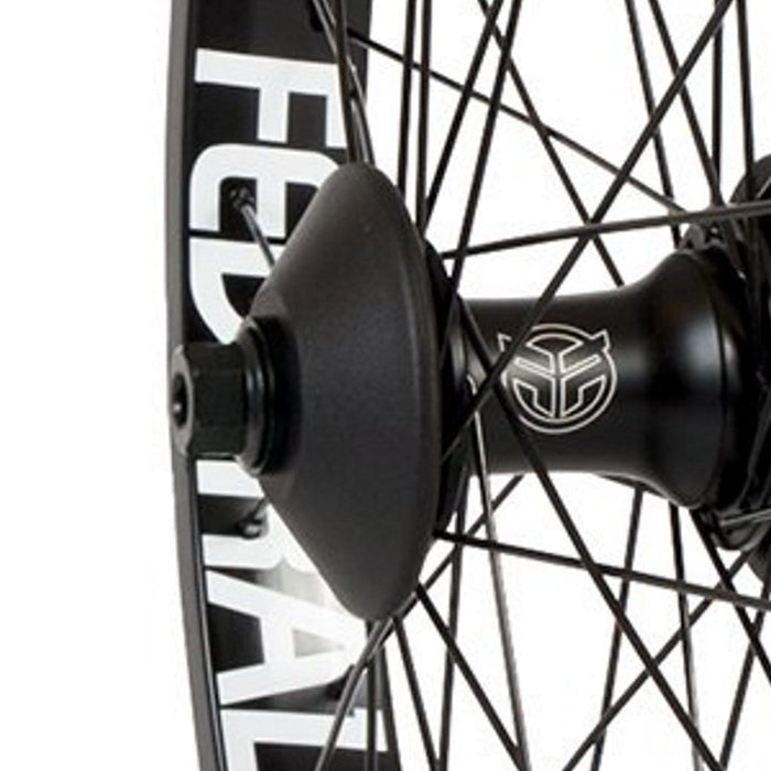 Federal BMX Parts Federal Stance Female Cassette Rear Wheel With Guards Black