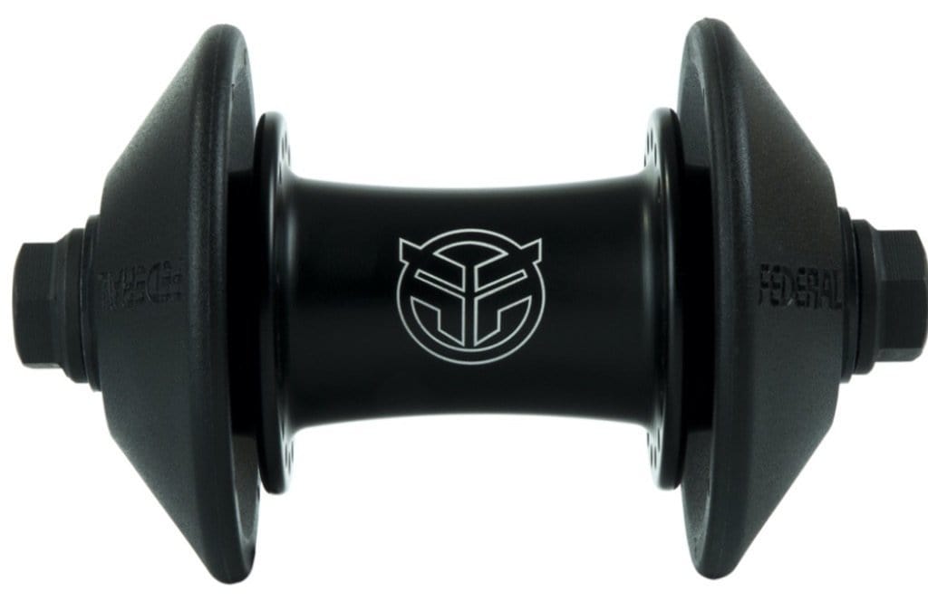 Federal BMX Parts Federal Stance Pro Front Hub Black with Guards