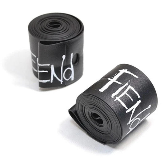 Fiend Rim Tape (Pair) Black With White Logo