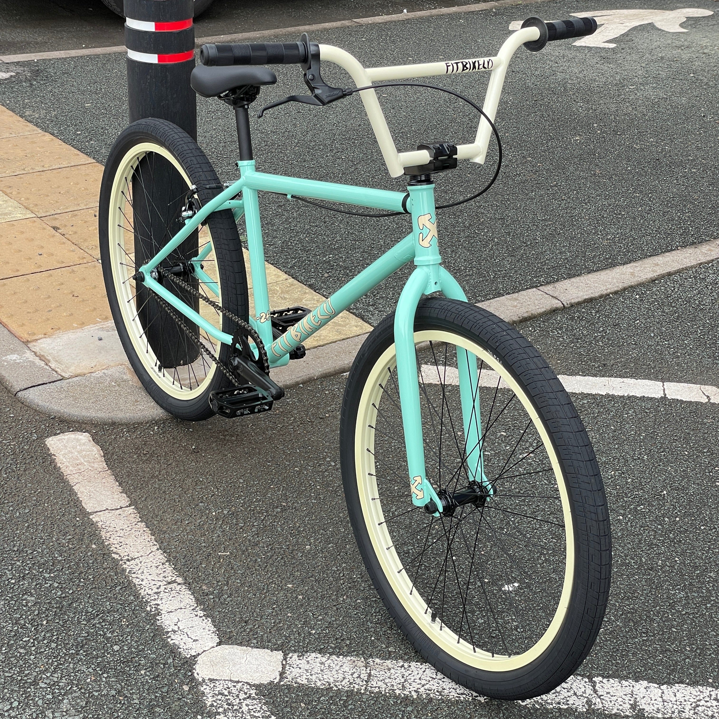 FIT CR 26 Inch Bike Sea Foam Alans BMX