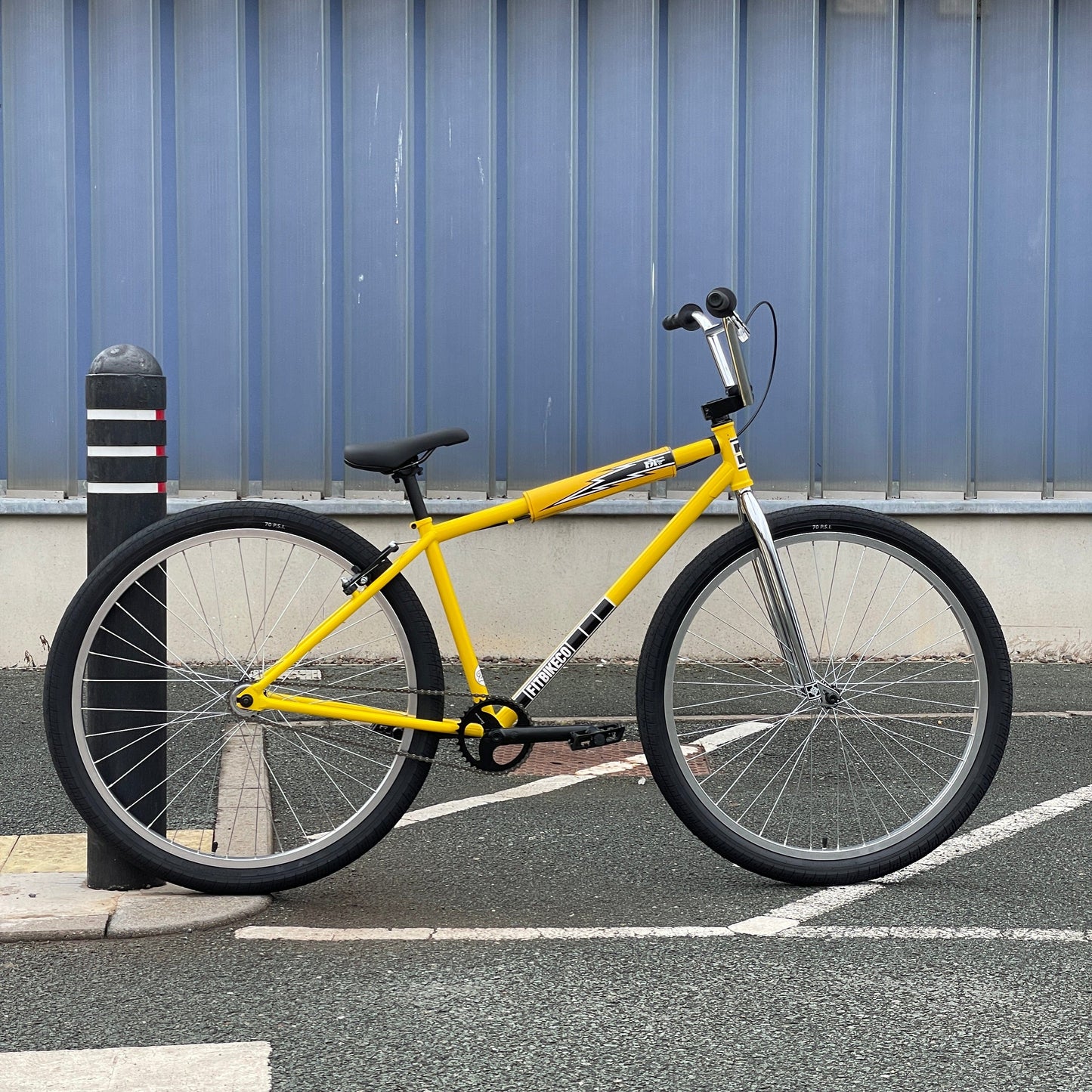 Fit Bike Co BMX Bikes Hurricane Yellow FIT 2023 CR 29 Inch Bike Hurricane Yellow