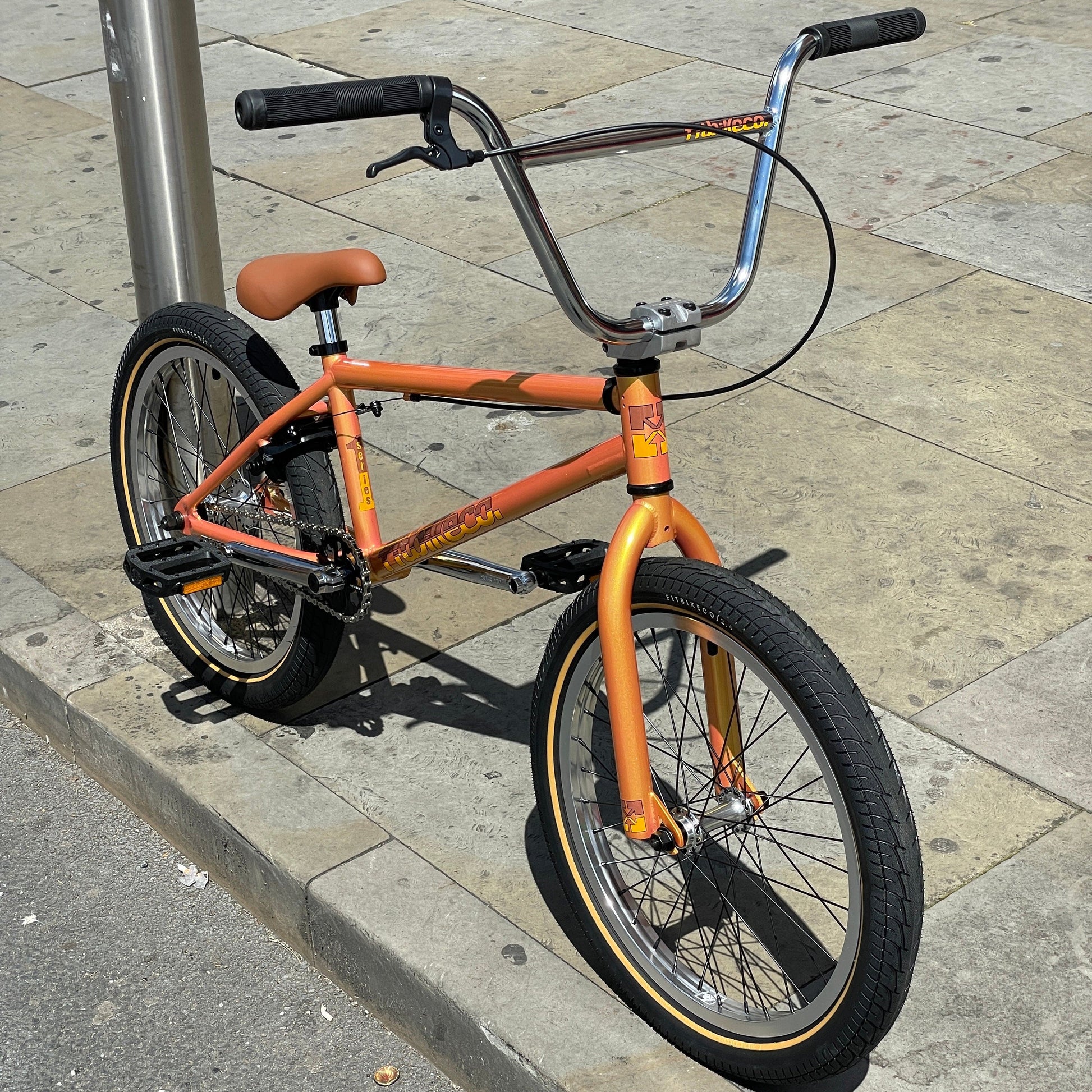 Fit Bike Co BMX Bikes Sunkist Pearl / 20.75 FIT 2023 Series One LG 20.75 TT Bike Sunkist Pearl