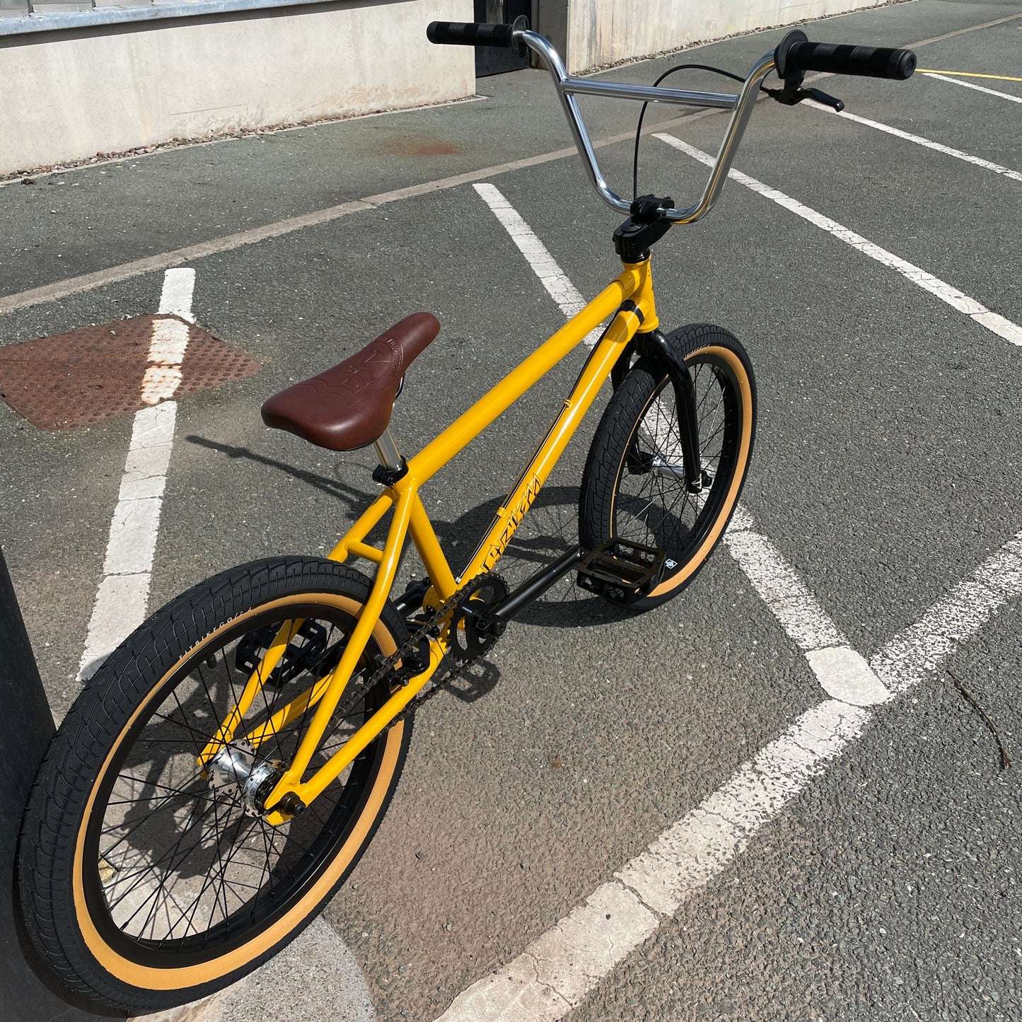 Fit Bike Co BMX Bikes Saxon Yellow / 21.25 FIT 2023 TRL 2XL 21.25 TT Bike Saxon Yellow