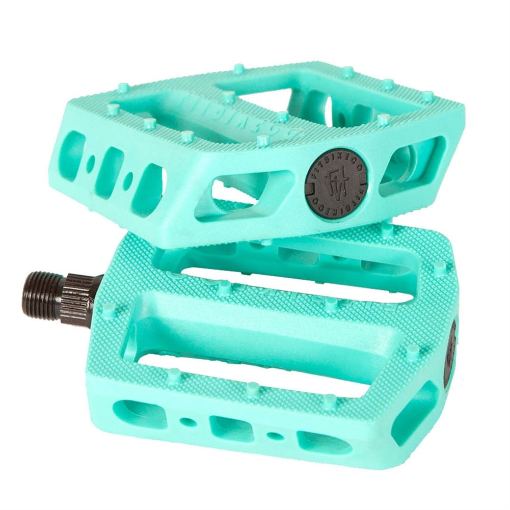 Fit Bike Co BMX Parts Tiffany Blue Fit Bike Co Mac PC Pedals