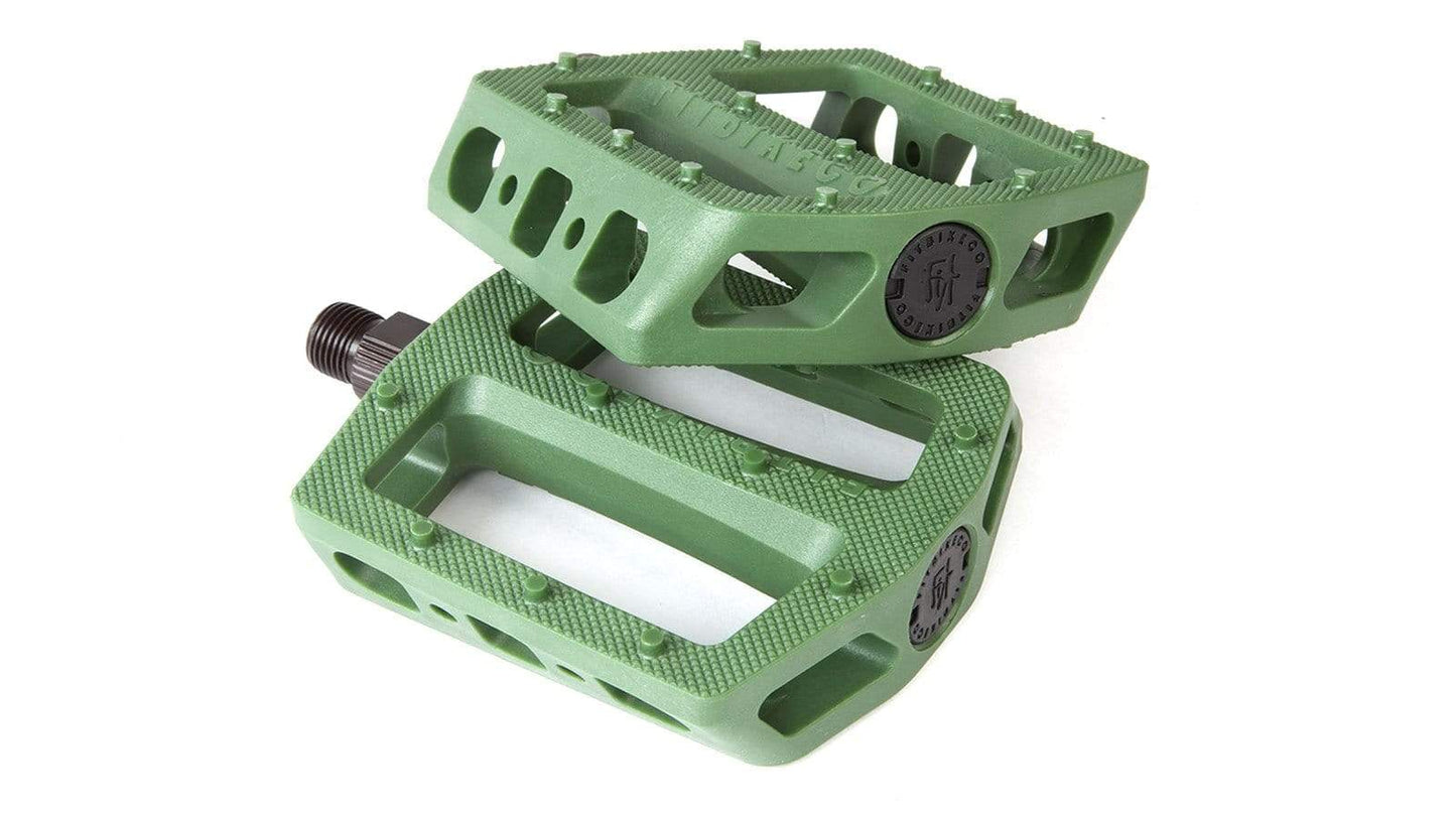 Fit Bike Co BMX Parts Army Green Fit Bike Co Mack PC Pedals