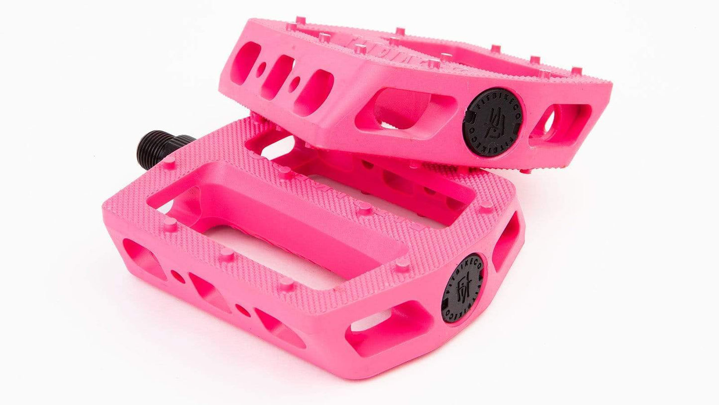 Fit Bike Co BMX Parts Pink Fit Bike Co Mack PC Pedals