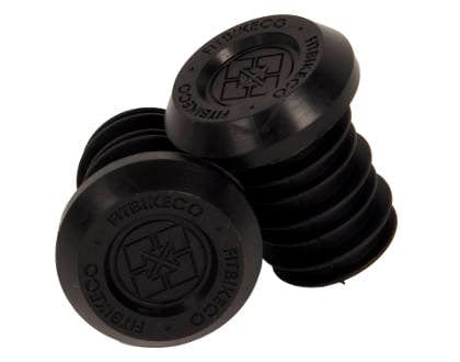 Fit Bike Co BMX Parts Black Fit Bike Co Push-in Bar End Plugs Black